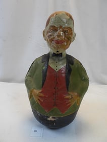 Vintage papier-mache roly-poly toy