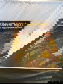 Vintage WWII 1944 Poster: "We Caught Hell"