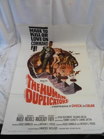 Vintage Movie Poster for 1965 film "The Human Duplicators"