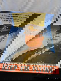 Vintage WWII Poster: "Keep 'Em Flying"