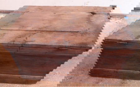 Antique Wood Tool Chest  Chest