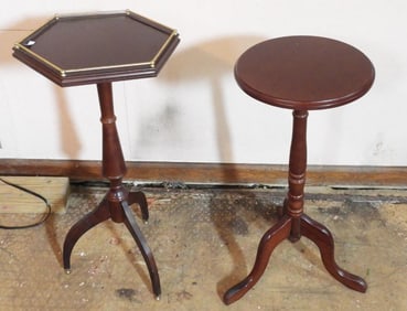 Vintage Bombay accent tables