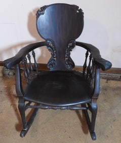 Antique Victorian rocking chair