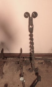 Cast iron and wood tools