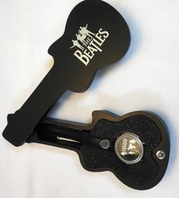 BEATLES Commemorative Watch in Guitar Case