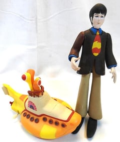YELLOW SUBMARINE and Paul MCCARTNEY figure