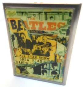 BEATLES Classic Silver Aluminum Storage Box  for Trading Cards