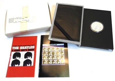 1991 BEATLES A Hard Days Night 1 oz Silver Round coin in case