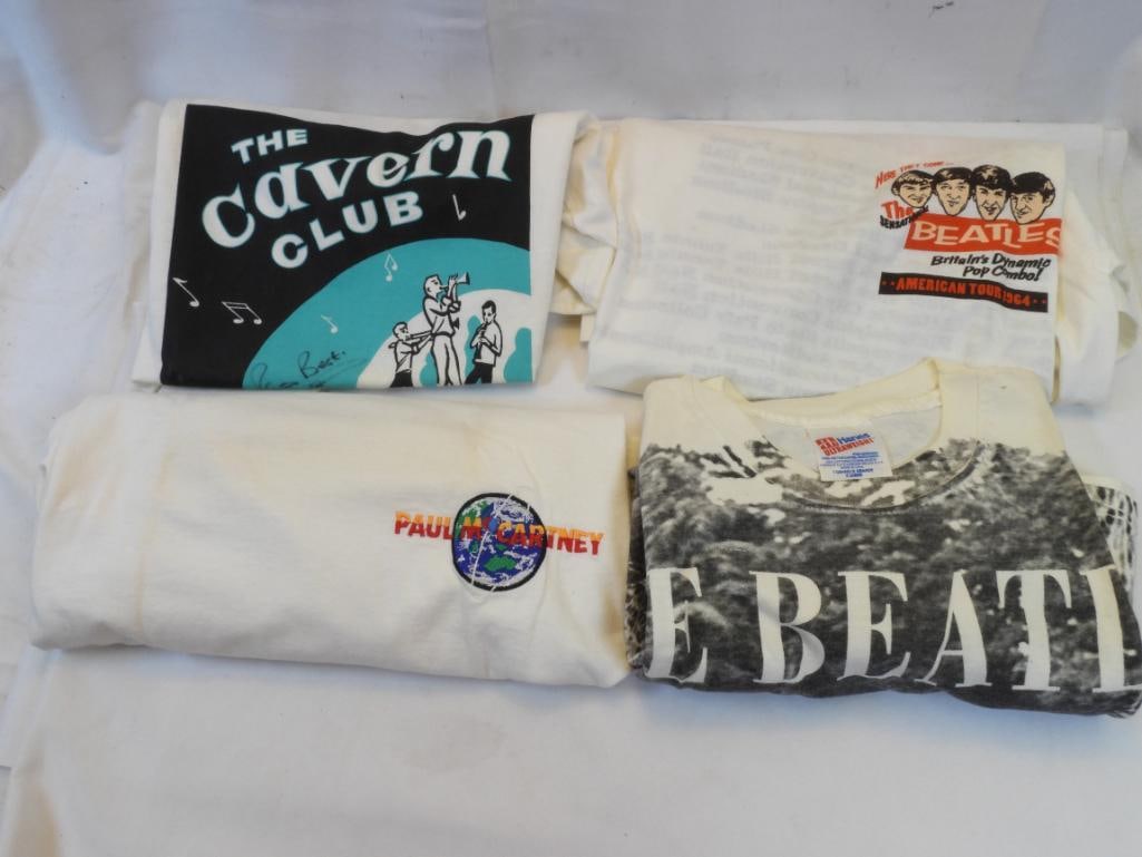LOT OF 4 Shirts featuring BEATLES and The Cavern Club (1 of 14)