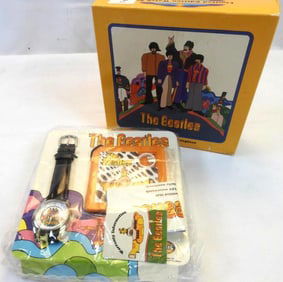 Limited Edition Fossil watch set based on The BEATLES YELLOW SUBMARINE album