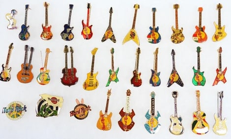 LOT OF 31 Tijuana Hard Rock Café pins
