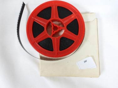 BEATLES Metal 24 Story Black and White Super 8 Film Reel