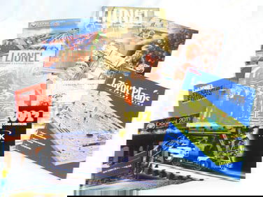 LOT of LIONEL train magazines and catalogs