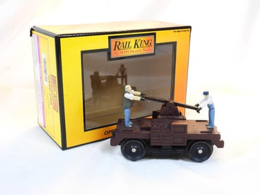 RAIL KING (MTH Electric Trains) Tuscan Operating Hand Car