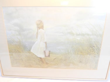 Betsy Cameron There's Always Tomorrow custom framed print in 18" x 24" frame