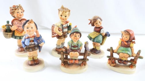 LOT OF 5 Hummels figurines incl. exclusive special ed. #1 and #4