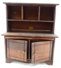 Vintage Wooden Cass Toys Kitchen Cupboard