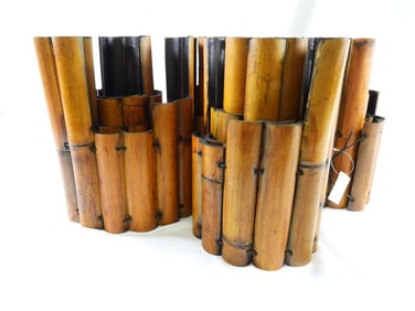 LOT OF 4 boxes of bamboo garden borders
