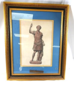 FRAMED ART OF "Statue of Cajo Calliyola"
