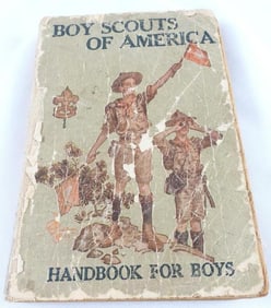 Vintage Boy Scout Handbook (Dan tenderfoot Apil 29, 1929)