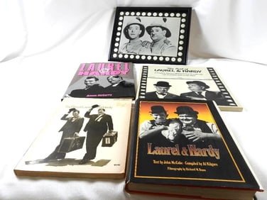LOT OF 5 Laurel and Hardy items including Motion Picture soundtracks