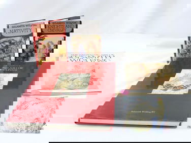 LOT OF 5 Sulamith Wulfing items including 4 books and postcard