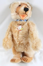 Steiff 17"Teddy Baby bear with Steiff ear button and repositionable limbs