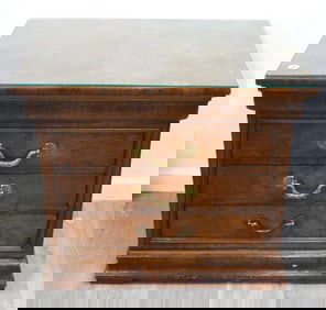 Henredon Charles X Burl Wood  Night stand Accent chest