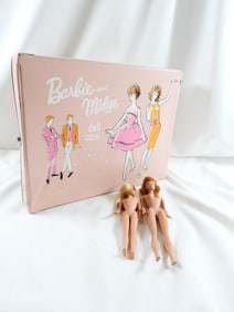 Barbie and Midge doll case and Skipper and Midge doll