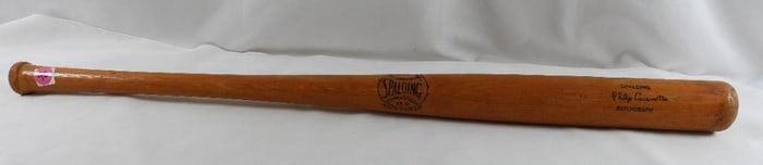 Philip Cavaretta Engraved Spalding baseball bat