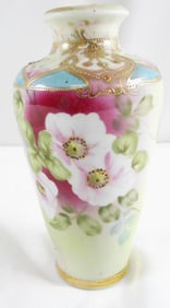 Antique Nippon Floral Vase