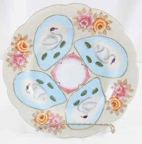 Vintage Swan Oyster 9" Plate