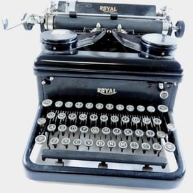 Antique Cast iron Royal Typewriter