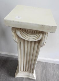 Decorative Roman column pedestal