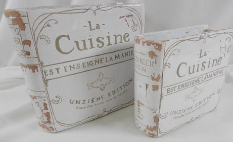 "Cuisinier Rancois" kitchen utensil holders or planters