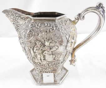 Antique Barbour Silver-plated Pitcher, 3026
