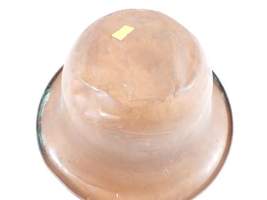 Antique copper helmet