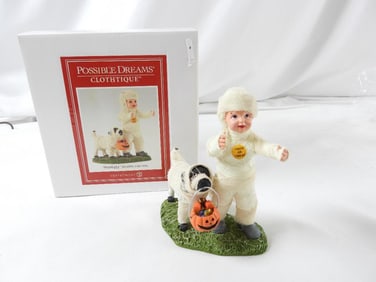 POSSIBLE DREAMS CLOTHTIQUE Mummy and Dog Halloween #6006453