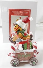 POSSIBLE DREAMS CLOTHTIQUE Rocking horse Train Car Jingle