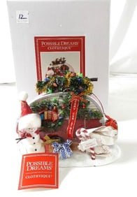 POSSIBLE DREAMS CLOTHTIQUE Christmas Camper NIB