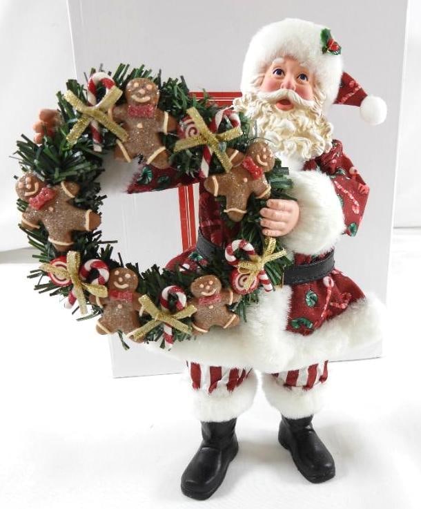 POSSIBLE DREAMS CLOTHTIQUE Candy and Cookies Santa (1 of 6)