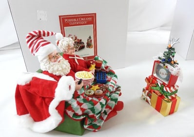 Dept. 56 POSSIBLE DREAMS Clothtique Christmas Santa NIB