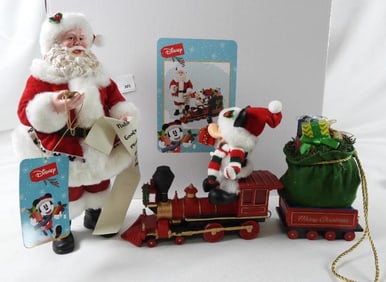 DISNEY POSSIBLE DREAMS All Aboard Santa Mickey Train
