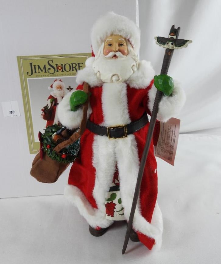 JIM SHORE POSSIBLE DREAMS True North Santa in box (1 of 6)