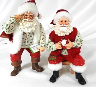 LOT OF 2 POSSIBLE DREAMS Santas