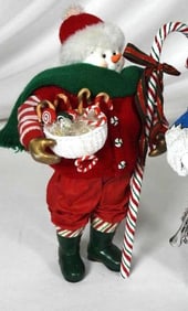 LOT OF 2 POSSIBLE DREAMS CLOTHTIQUE Snowmen