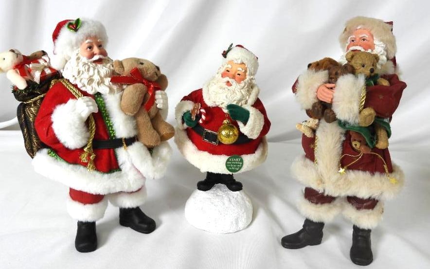 LOT OF 3 POSSIBLE DREAMS Santas (1 of 5)