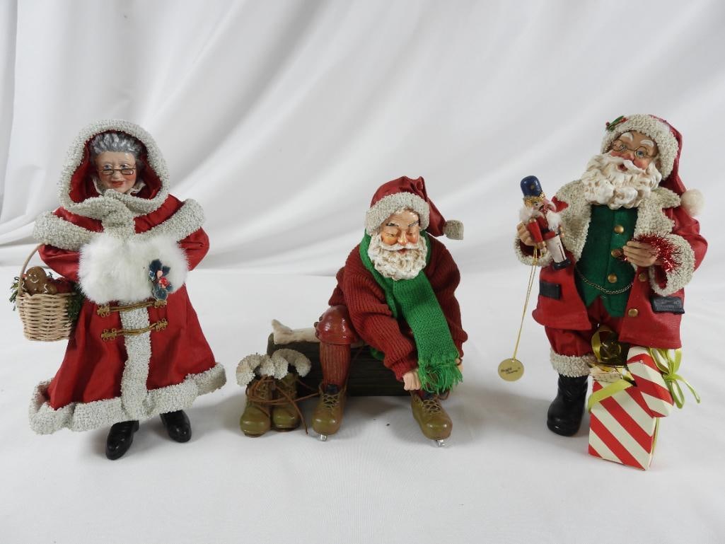 LOT OF 3 POSSIBLE DREAMS, 2 Santas, 1 Mrs. Claus (1 of 5)