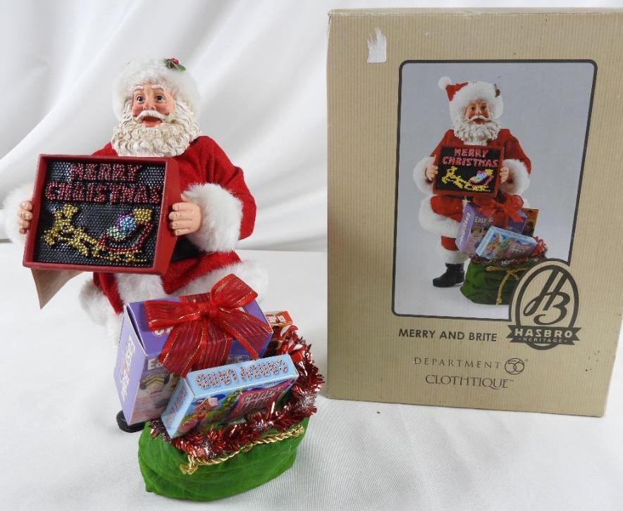 POSSIBLE DREAMS CLOTHTIQUE Merry and Brite Santa (1 of 3)