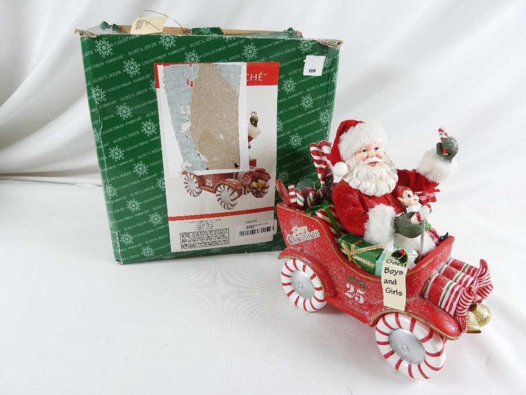 KSA FABRICHE KURT ADLER Musical Santa (1 of 4)